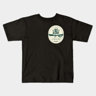 No WiFi Zone Camping Kids T-Shirt